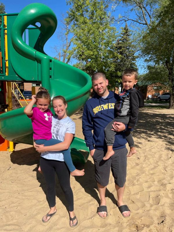 At the Playground With Kaitlyn's Cousin's Children