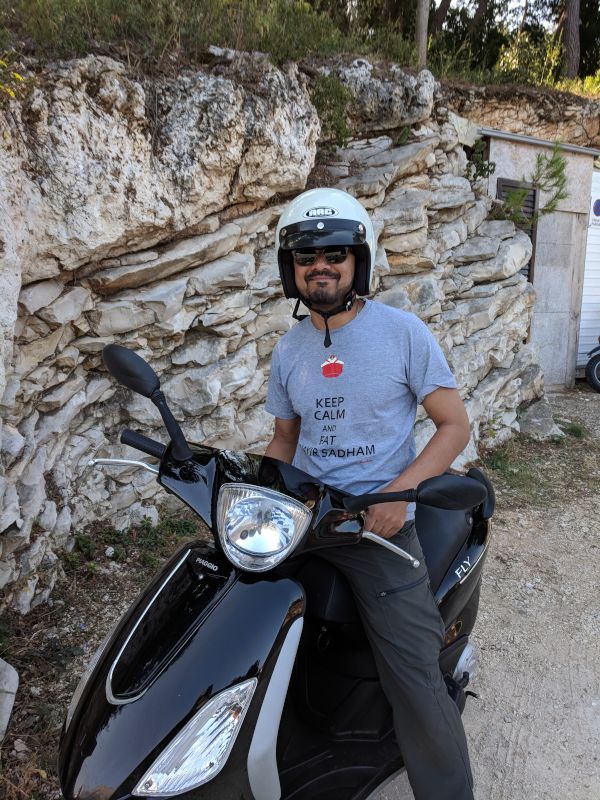Kedar Scooters Around Croatia