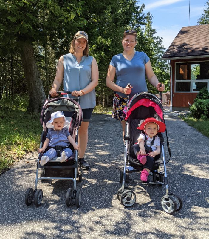 On a Walk with Cousins