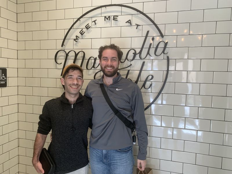 Eating at Magnolia Table