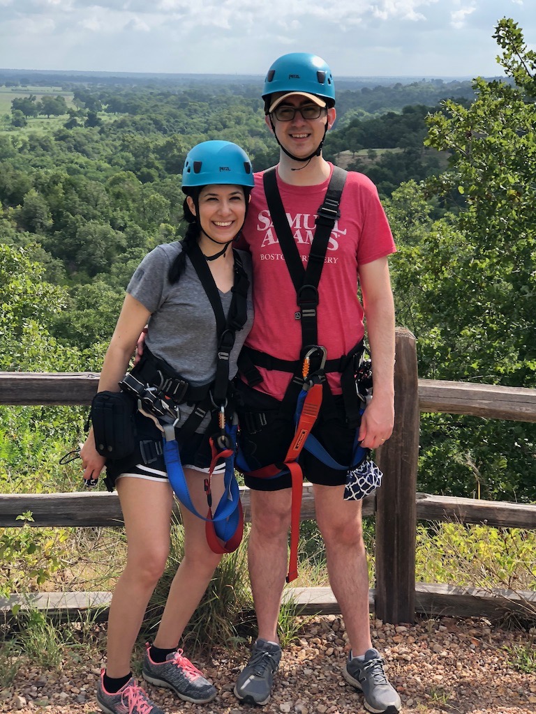 Ziplining