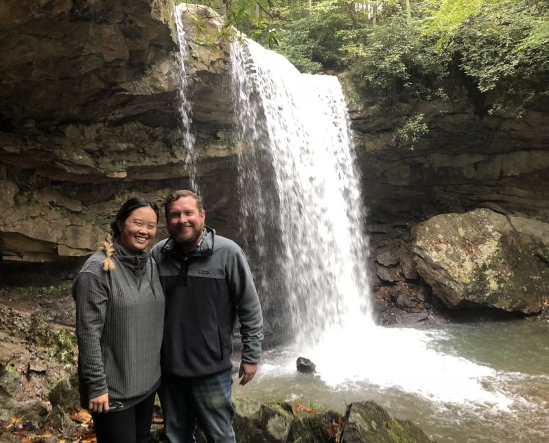 Fall Hike to a Nearby Waterfall