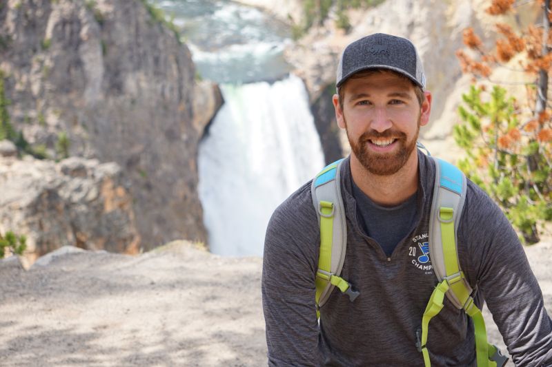 Visiting the Little Grand Canyon in Yellowstone