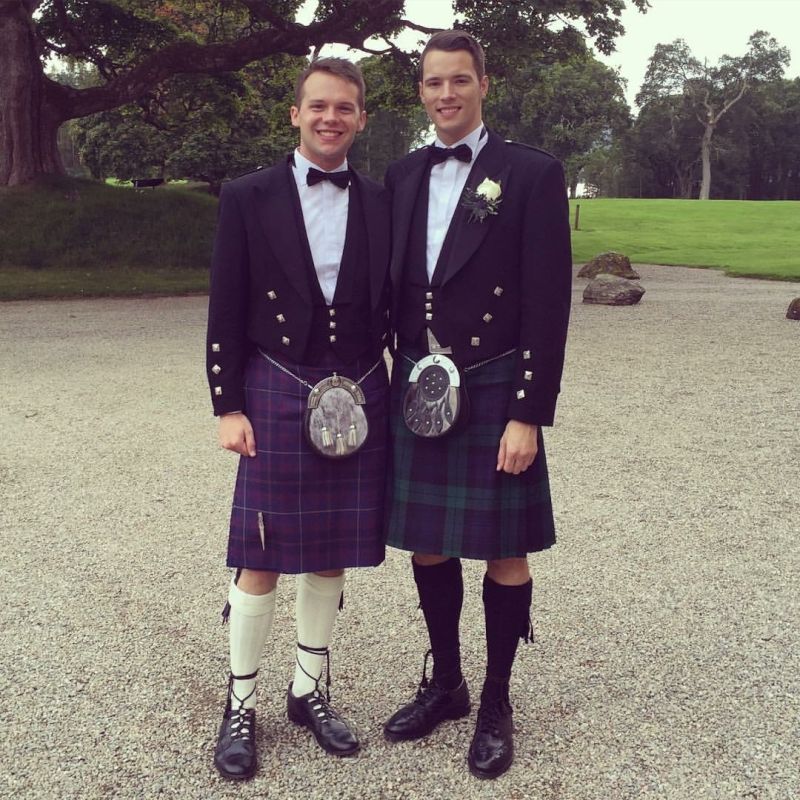 At a Wedding in Scotland