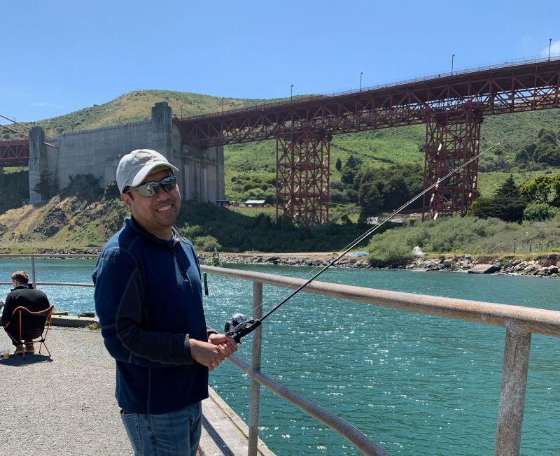 Crabbing Under the Golden Gate Bridge