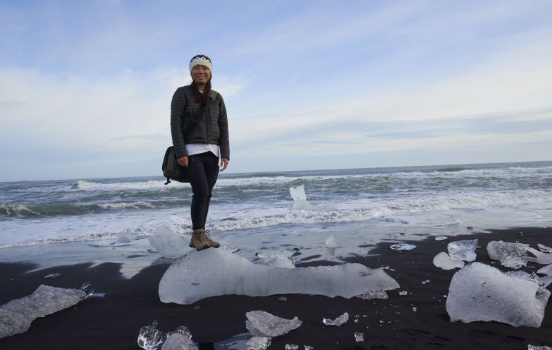 Conquering Diamond Beach, Iceland