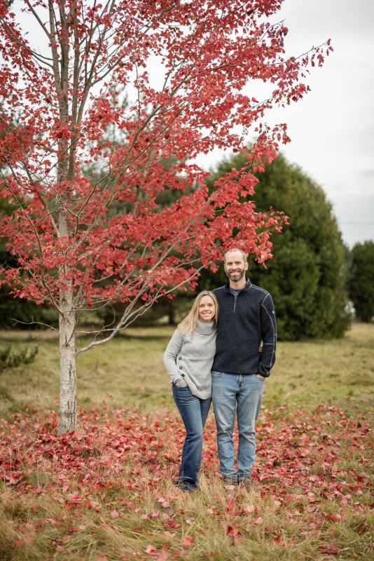 By the Maple Tree at Our House