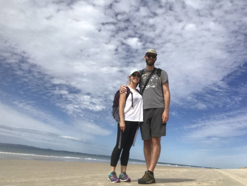 Enjoying the Beach in Queensland, Australia