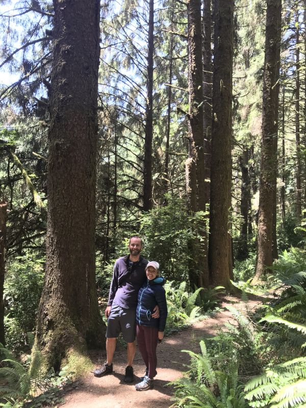 Hiking in the Redwoods