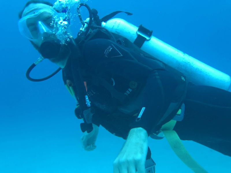 Ben SCUBA Diving in Australia