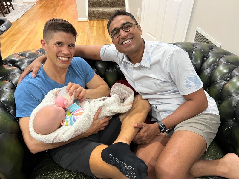 Meeting Our Friend's New Baby