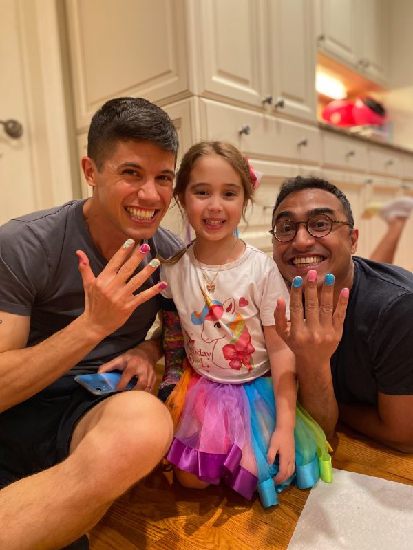 Manicures From Our Neighbor, Ellie
