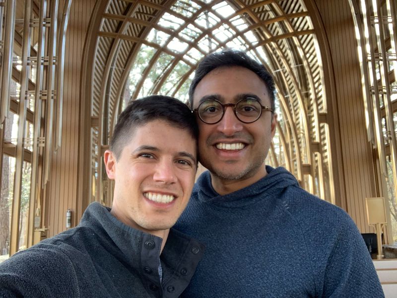 We Found a Beautiful Chapel in the Woods