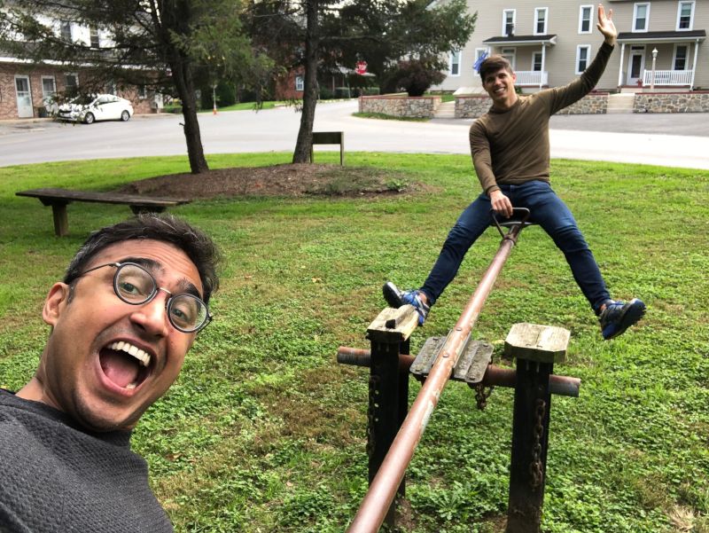 Having Fun on a See-Saw