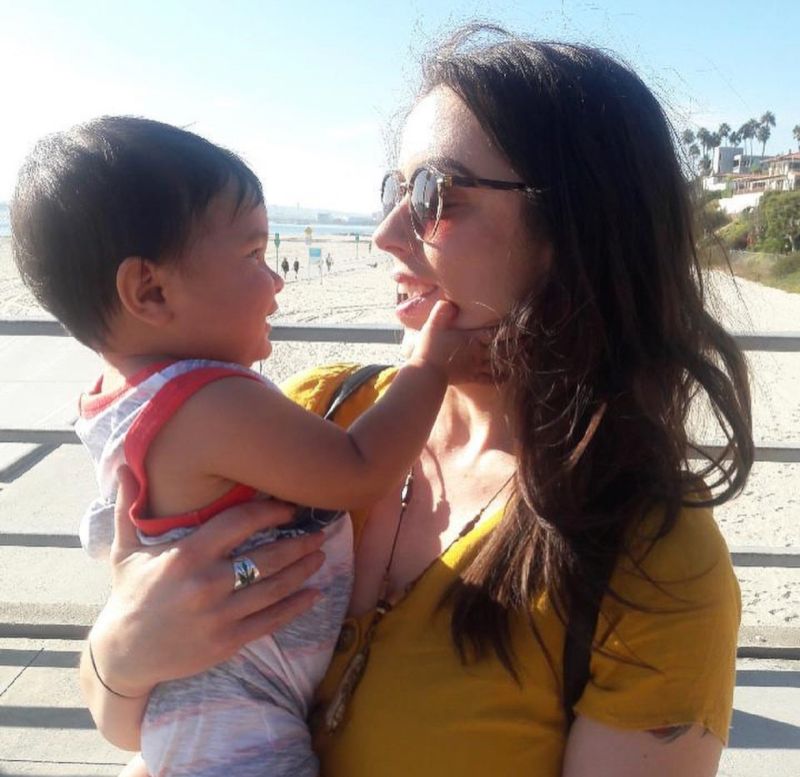 Brittany With Our Nephew