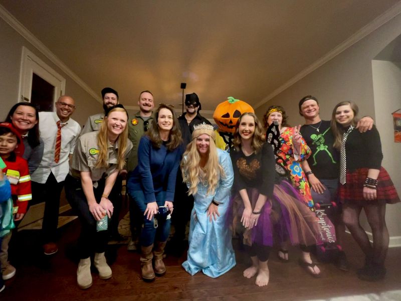 Halloween Party With Friends & Family