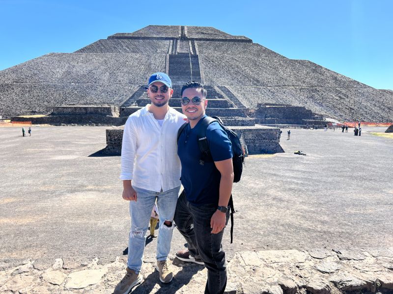 Visiting the Pyramids of Teotihuacan