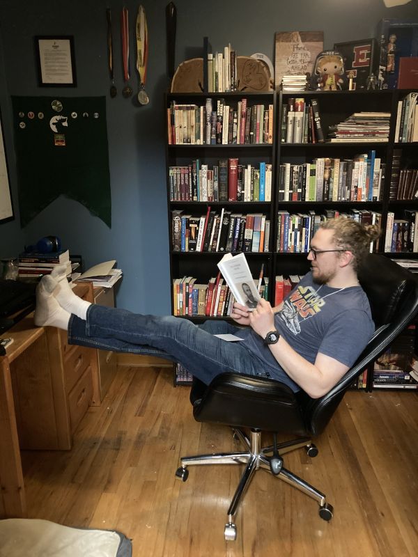 Reading Is a Constant in Our Home