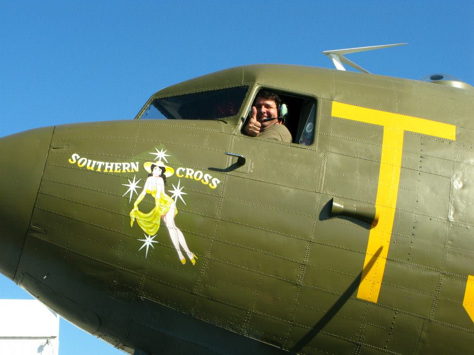 Ian Flying a Plane