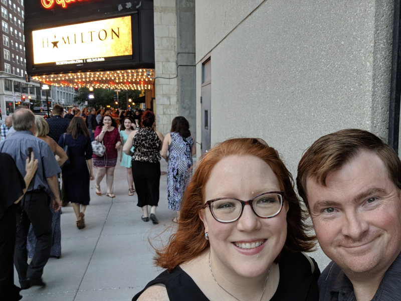 Night out at the Orpheum Theater