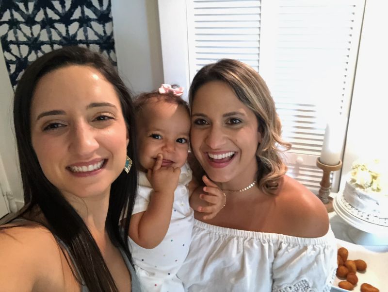 With Our Goddaughter