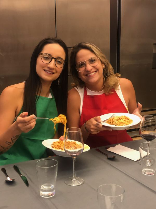At a Cookinhg Class