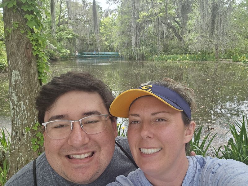At a Garden in Charleston, South Carolina