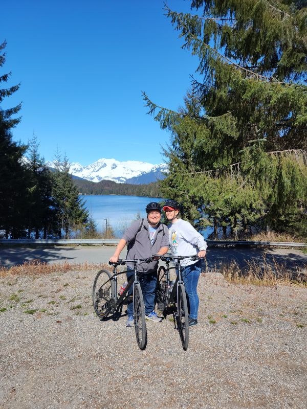 Biking in Alaska