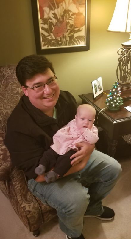 Jason With a Friend's Little Girl