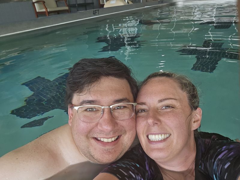 Swimming at the Local Gym