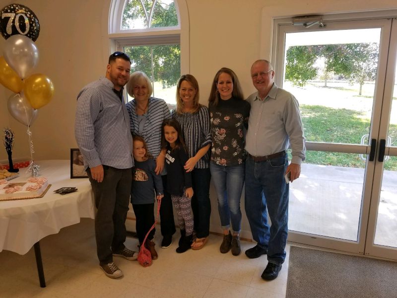 With Extended Family