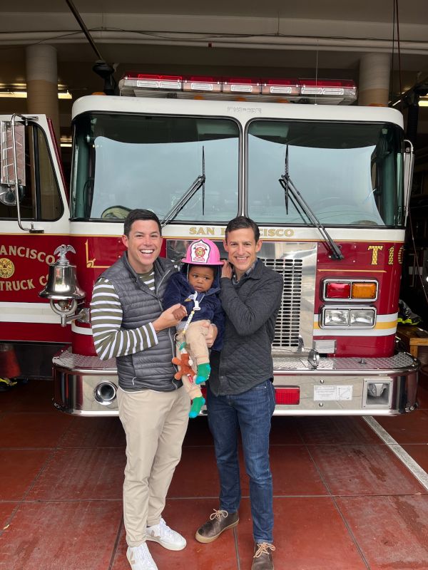 Seeing a Fire Truck in San Francisco