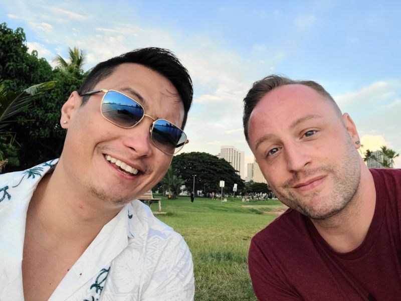 Sunset Park in Hawaii