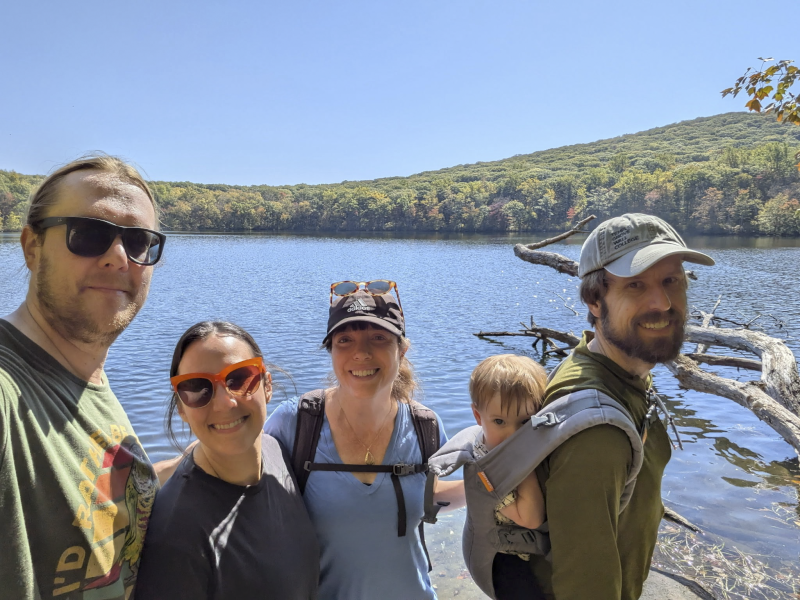 Hiking With Our Friends
