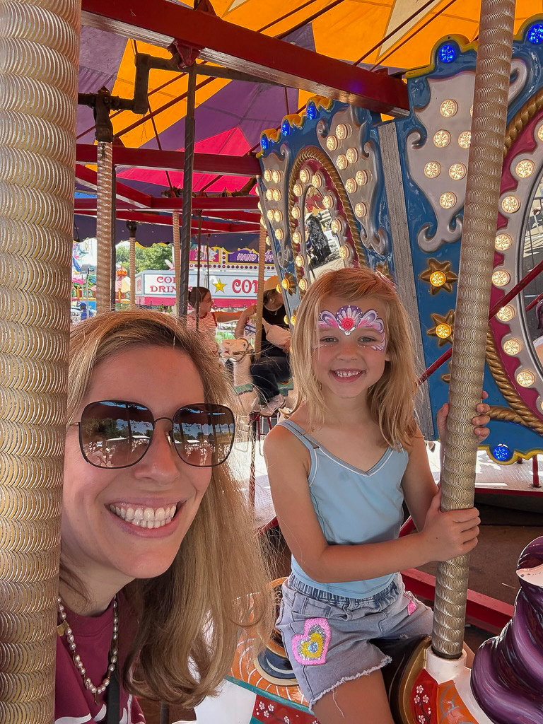 Sarah With Her Goddaughter