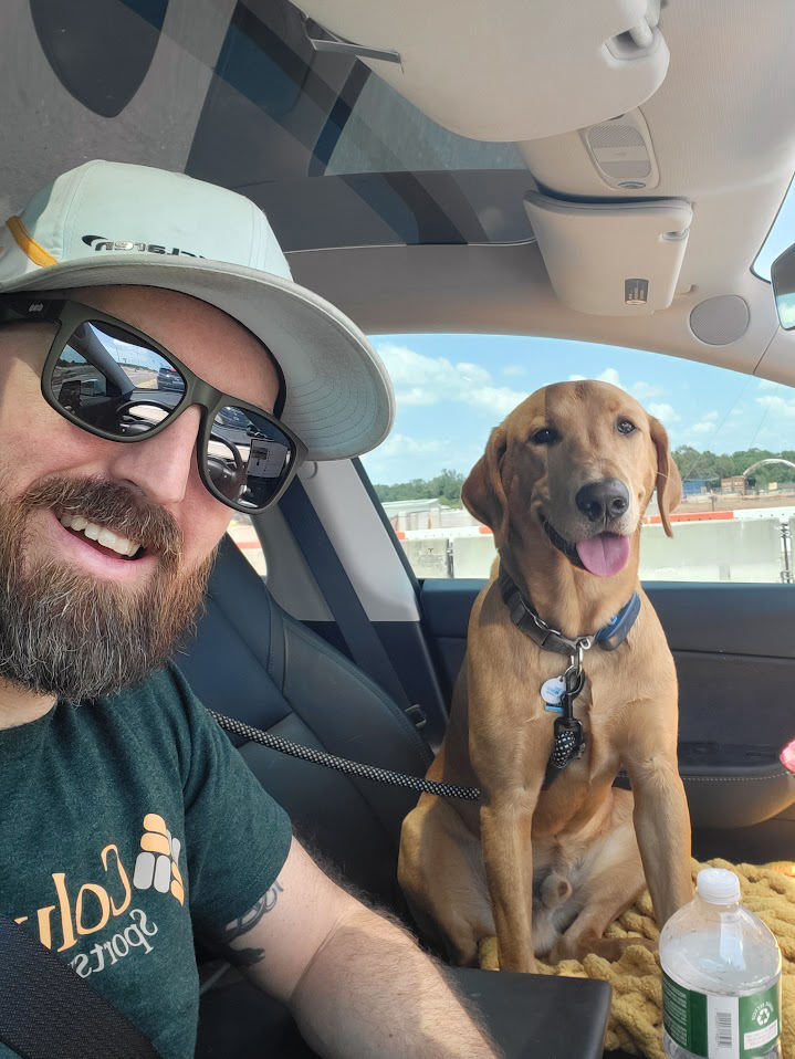 Ted and Ian Before a Hike
