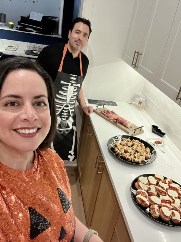 With Our Halloween Themed Food Ready to Host Friends