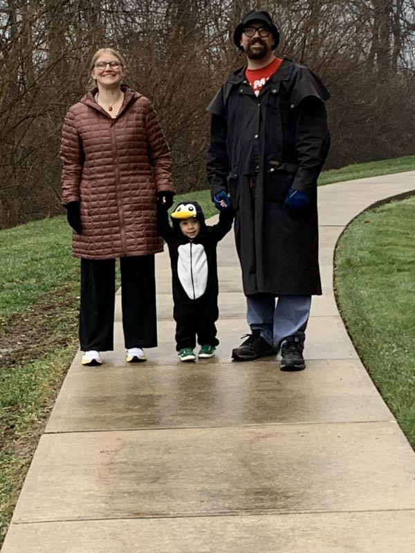 Walking During Pittsburgh Vacation