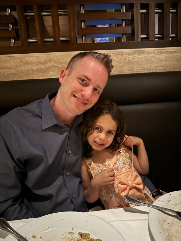 Steve and Avery Out to Dinner