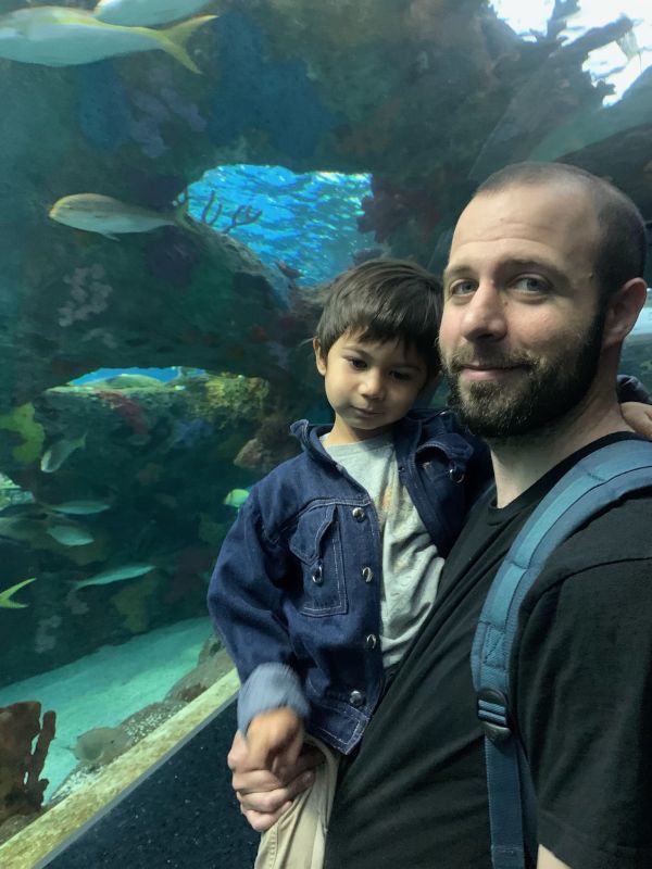 Taking Nephew to the Aquarium