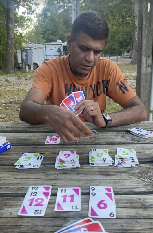 Card Games On a Camping Trip
