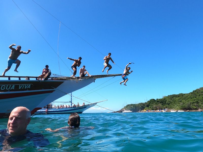 Fun in Brazil with Family for our Wedding