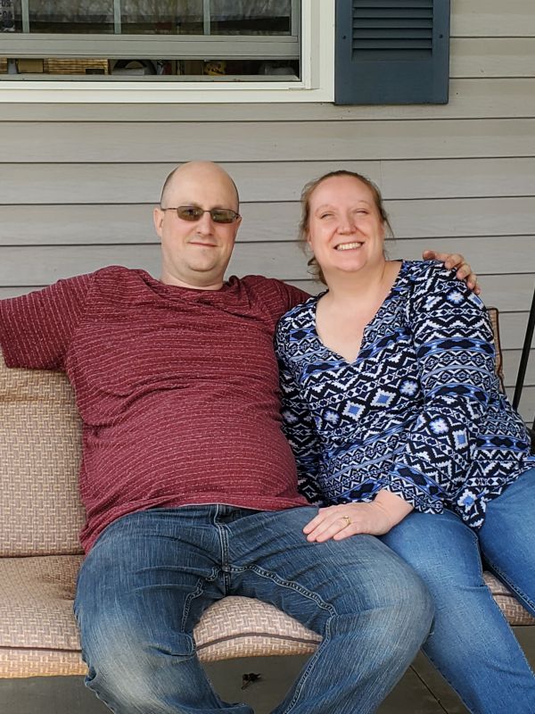 Relaxing on the Porch Swing