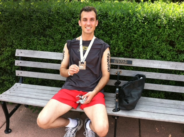 Erik After a Triathlon