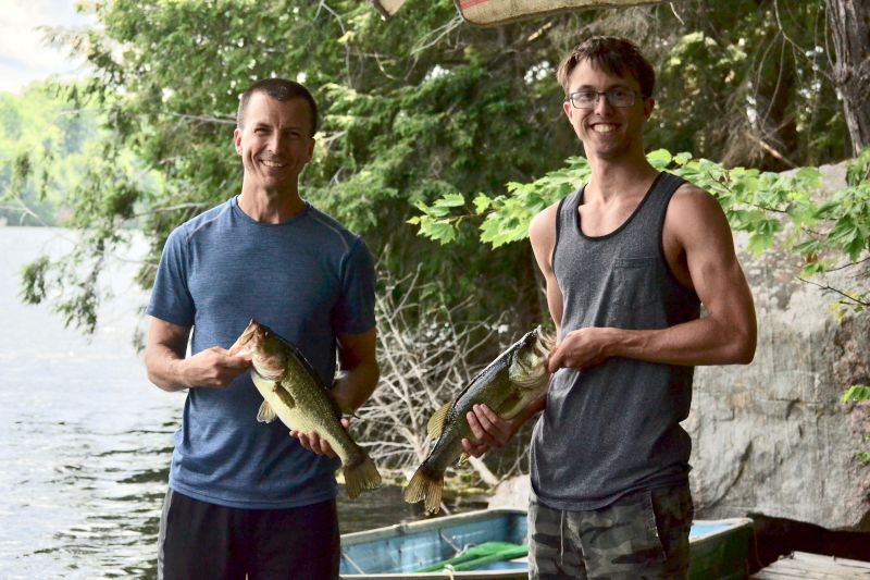 Fishing in Canada with Our Nephew
