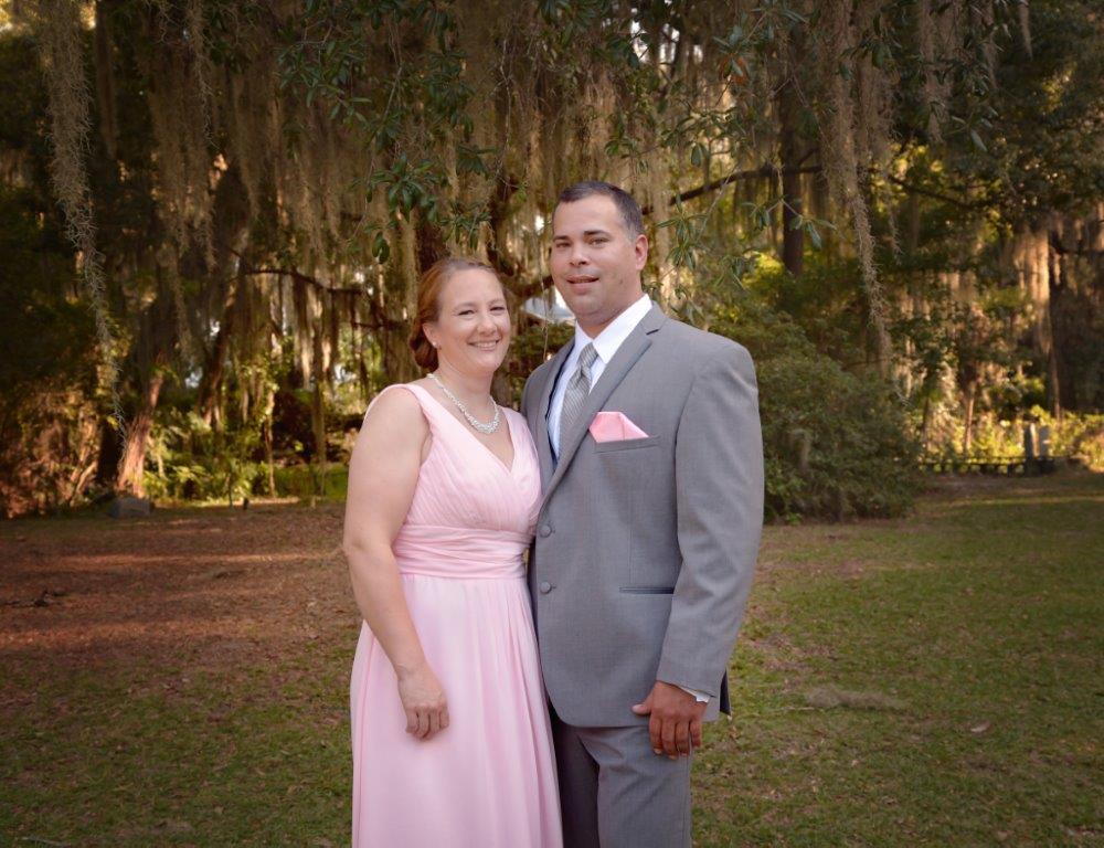 Dressed Up for Josh's Brother's Wedding