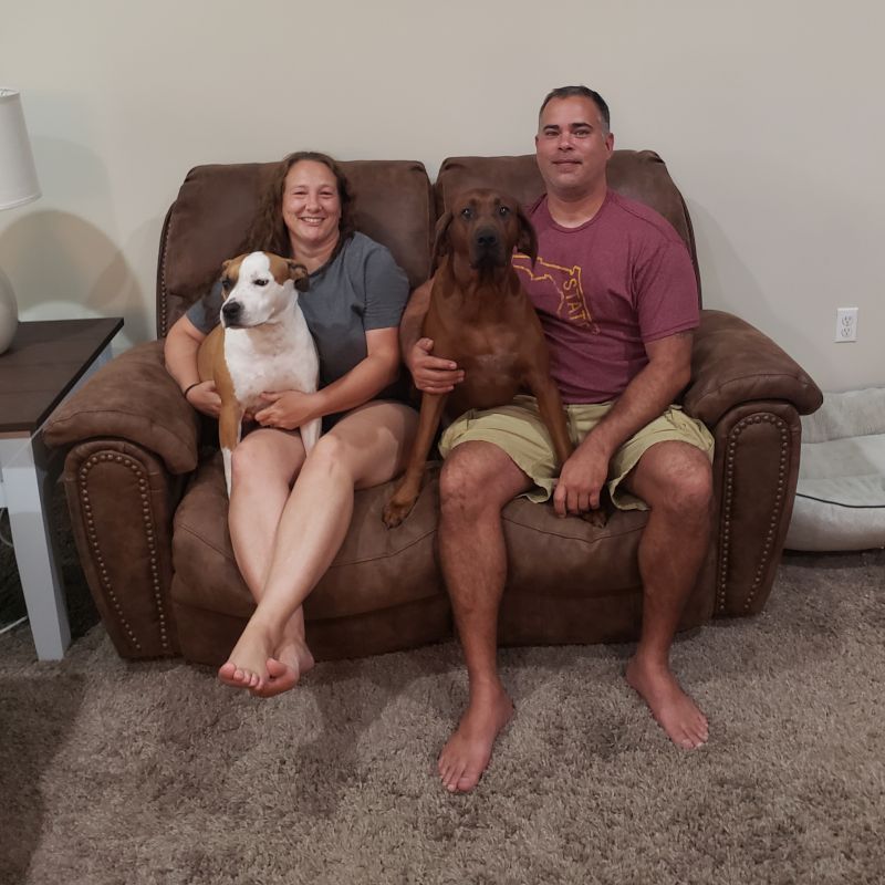 At Home With Our Dogs, Hank & Daisy