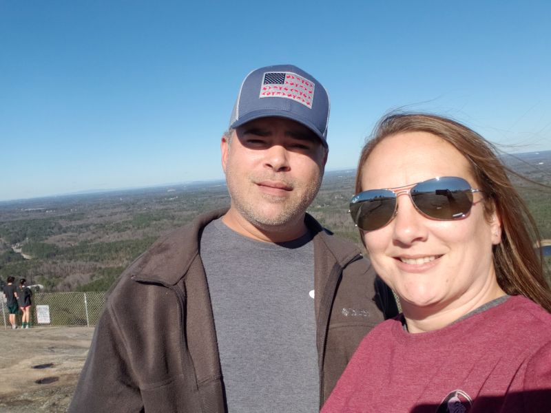 On Top of Stone Mountain