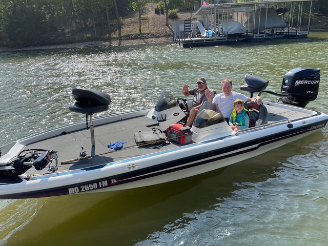Joe, Augie & Pappy Fishing