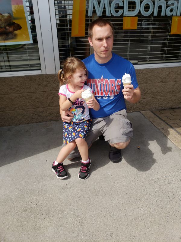 Getting Ice Cream With Our Niece